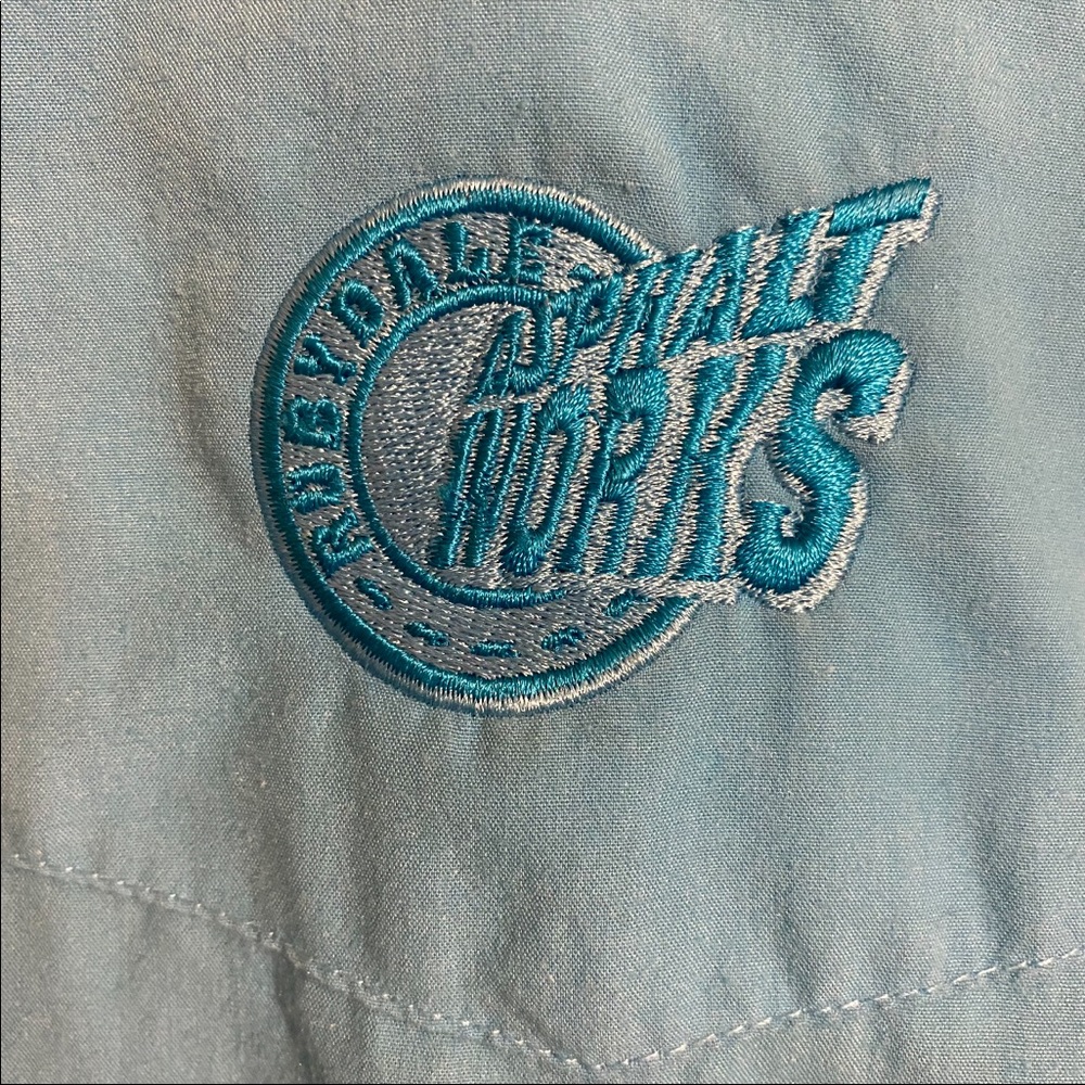 Blue Roper Western Shirt Size Medium . - Picture 4 of 5